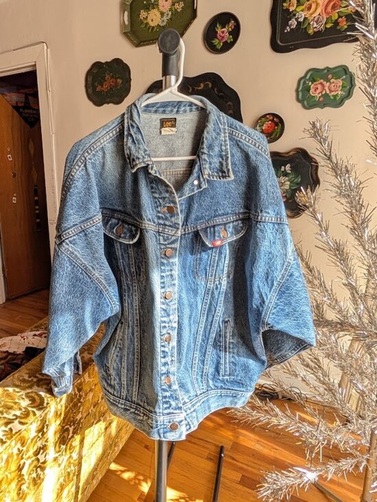 Vintage Lee Denim Jacket Size Medium - Picture 1 of 3
